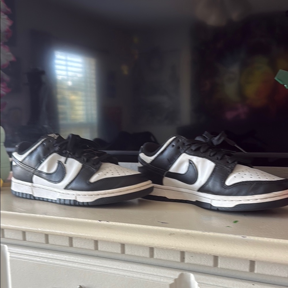 Woman Panda dunks